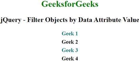 Jquery Filter Div By Data Attribute