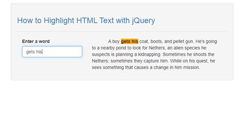 Jquery Html Tags In Text
