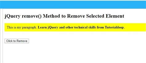Jquery Remove Text