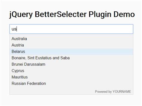 Jquery Repeater Select