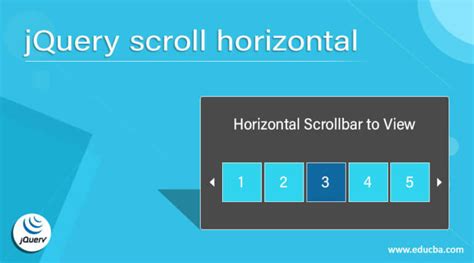 Jquery Scroll Horizontally To Element