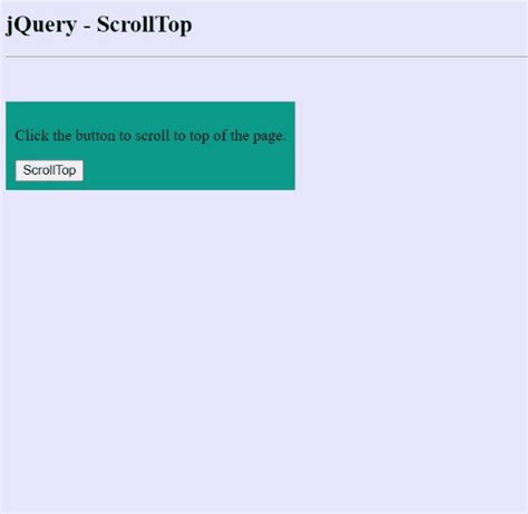 Jquery Scrolltop Wrong Position