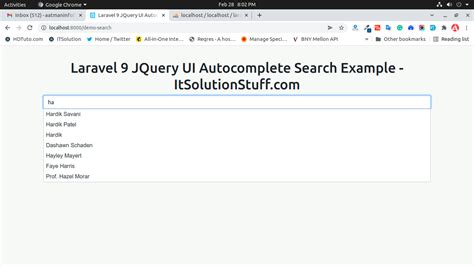 Jquery Ui Autocomplete Example