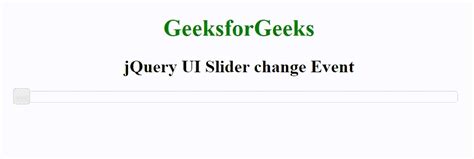 Jquery Ui Slider Change Event