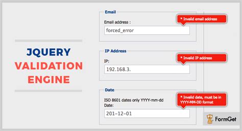 jquery validation engine example