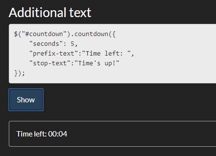 Jquery.countdown.js Download