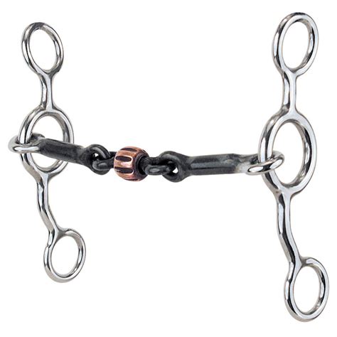 Reinsman Junior Cow Horse Small Twisted Wire Bit
