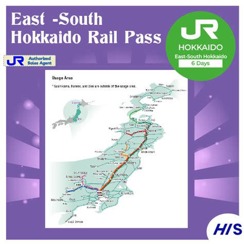 jr east south hokkaido rail pass map