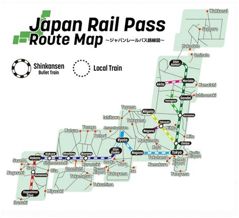 jr pass map