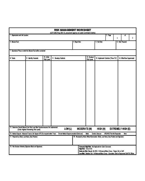 jrat army risk assessment form