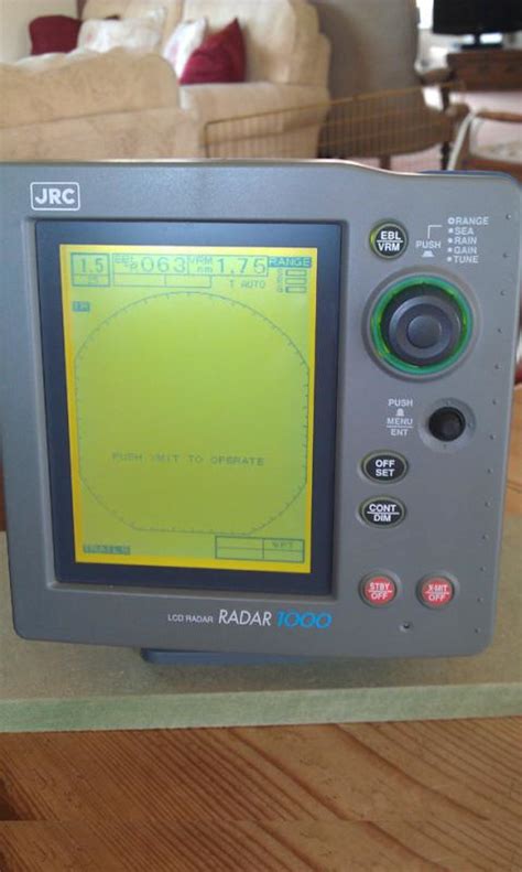jrc 1000 radar operation