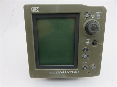 jrc lcd radar 1000