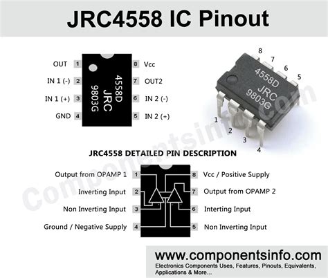 jrc4558 pinout