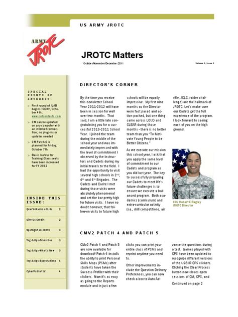 jrotc cover letter examples