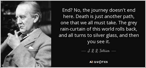 jrr tolkien death quotes