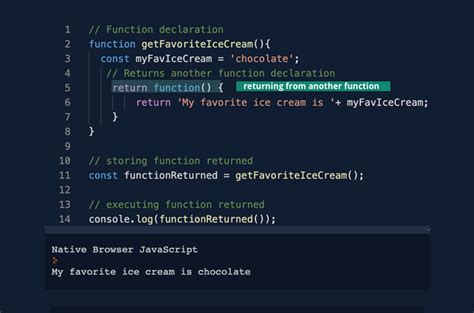 js anonymous function return object