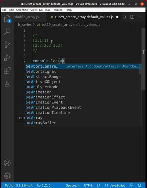 js create array of length with default value