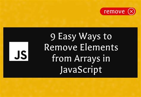 Js Elements Remove