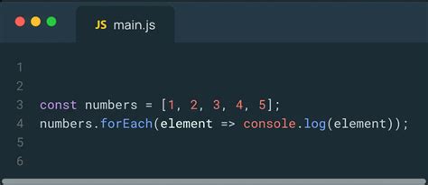 js foreach next loop