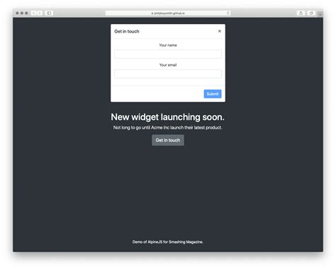 Js Framework Tiny