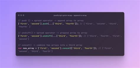 js push all elements of array to another array