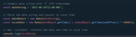 Js Remove Z From Date