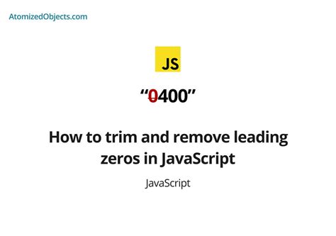 Js Trim Zeros