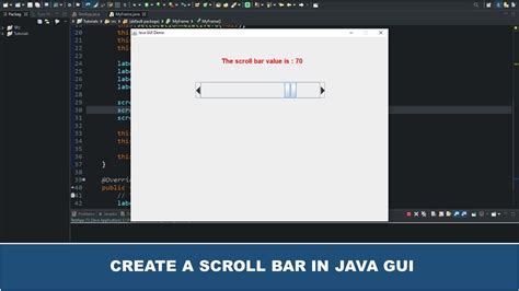 Jscrollbar Java