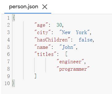 json dictionary example python