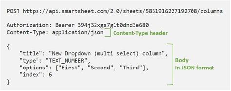 json http request example
