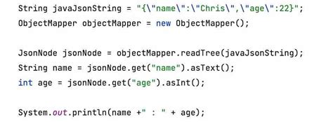 json object mapper java example