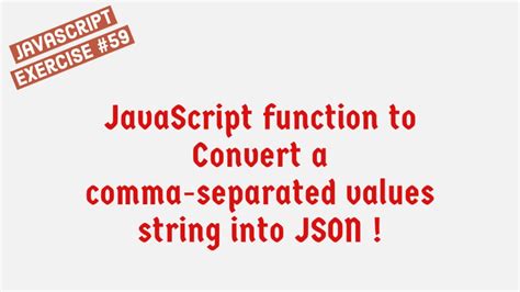 Json String With Comma