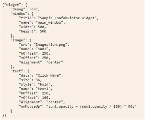 json user data example