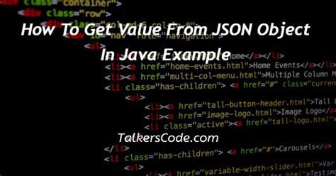 jsonobject get value