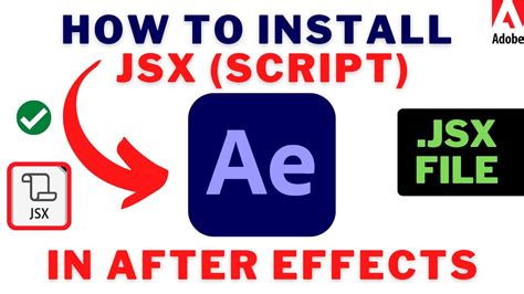 jsx after effects tutorial