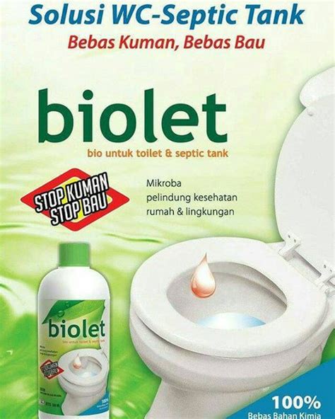 Jual BIOLET Anti Mampet Anti Sumbat Anti Penuh dan Anti Bau Wc Toilet