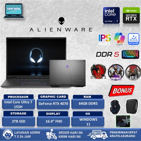 jual laptop alienware