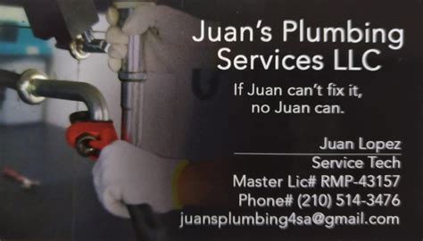 juan's plumbing services san antonio