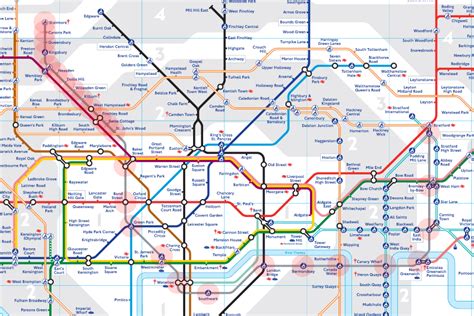 jubilee line london map