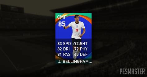 jude bellingham pes stats