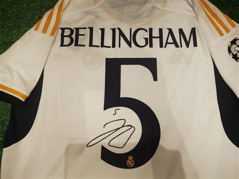 jude bellingham signed jersey