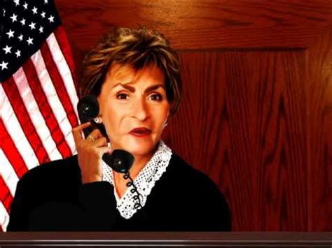 judge judy gets told off