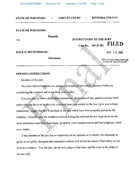 judge statement example