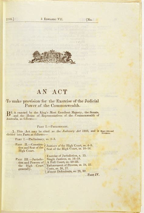 judiciary act 1903 cth