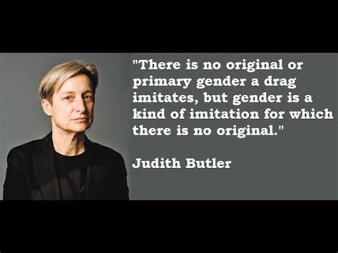 judith butler and gender performativity