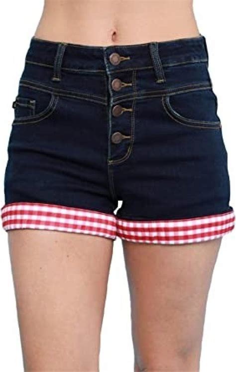 judy blue red shorts