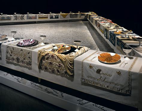 judy chicago's dinner party