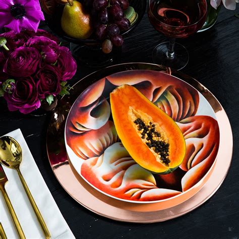 judy chicago dinner party plates