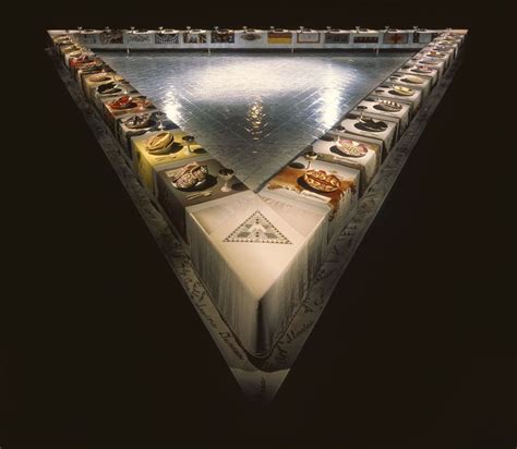 judy chicago the dinner party