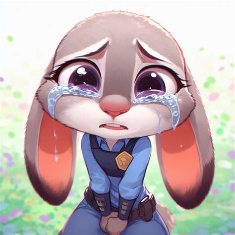 judy hopps crying